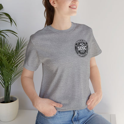 Front Row Single Dad Support Shirt SDSC Dance Dad Tee Athletic Heather Recital Dad Shirt