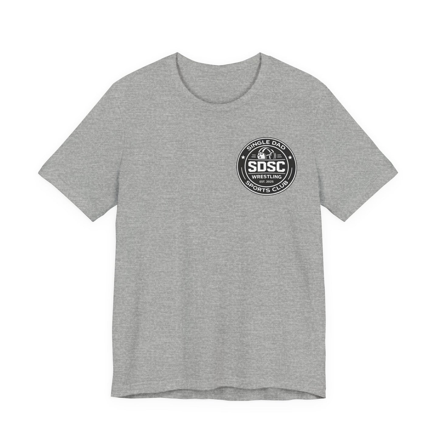 Single Dad Wrestling Shirt Dad Bod Mat Tested Mom Approved Wrestling Dad Tee Single Dad Sports Club Shirt