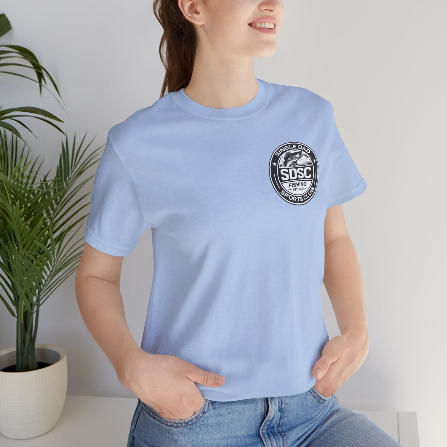 You Cant Catch Me Fishing Shirt Funny Single Dad Tee
