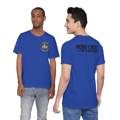 Single Dad Wrestling Shirt SDSC Moms Choice Tee Funny Single Dad Sports Club Shirt Bella Canvas 3001