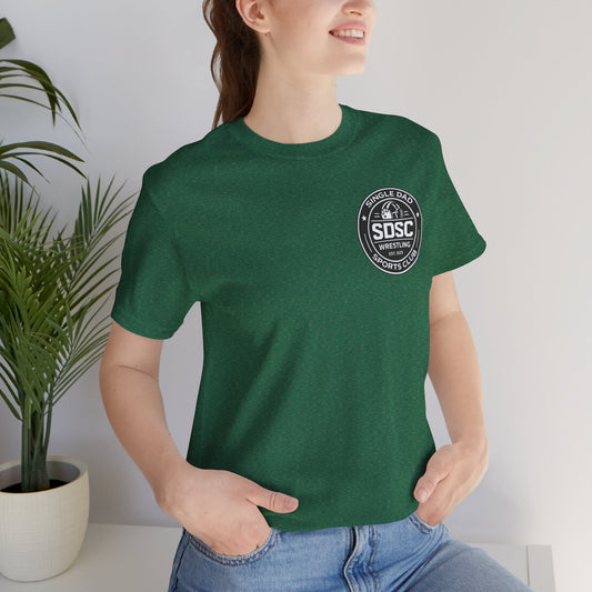 Single Dad Wrestling Shirt Pinning Since The Divorce Single Dad Sports Club Tee