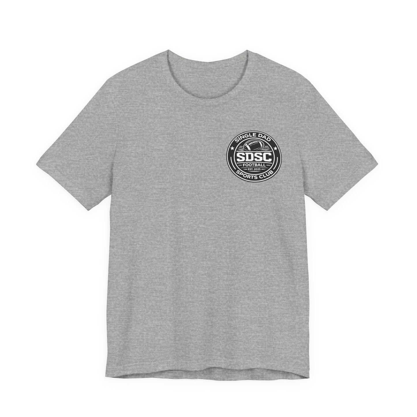 Single Dad Football Shirt Tackling Life One Play At A Time Single Dad Sports Club Tee