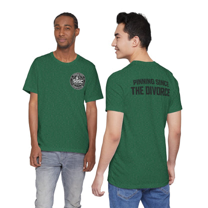 Single Dad Wrestling Shirt Pinning Since The Divorce Single Dad Sports Club Tee