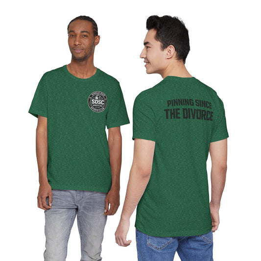 Single Dad Wrestling Shirt Pinning Since The Divorce Single Dad Sports Club Tee